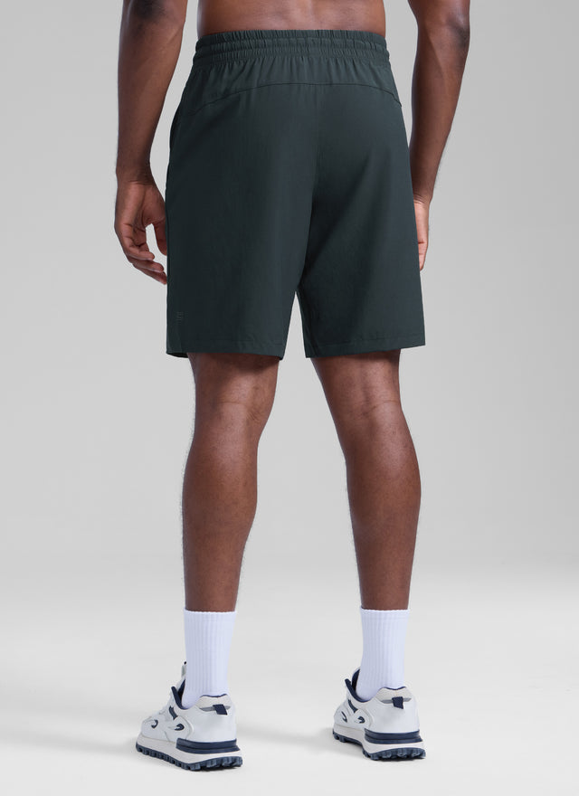 CRZ YOGA Men's Train Relaxed Fit Feathery-Fit Linerless Shorts 9'' Black