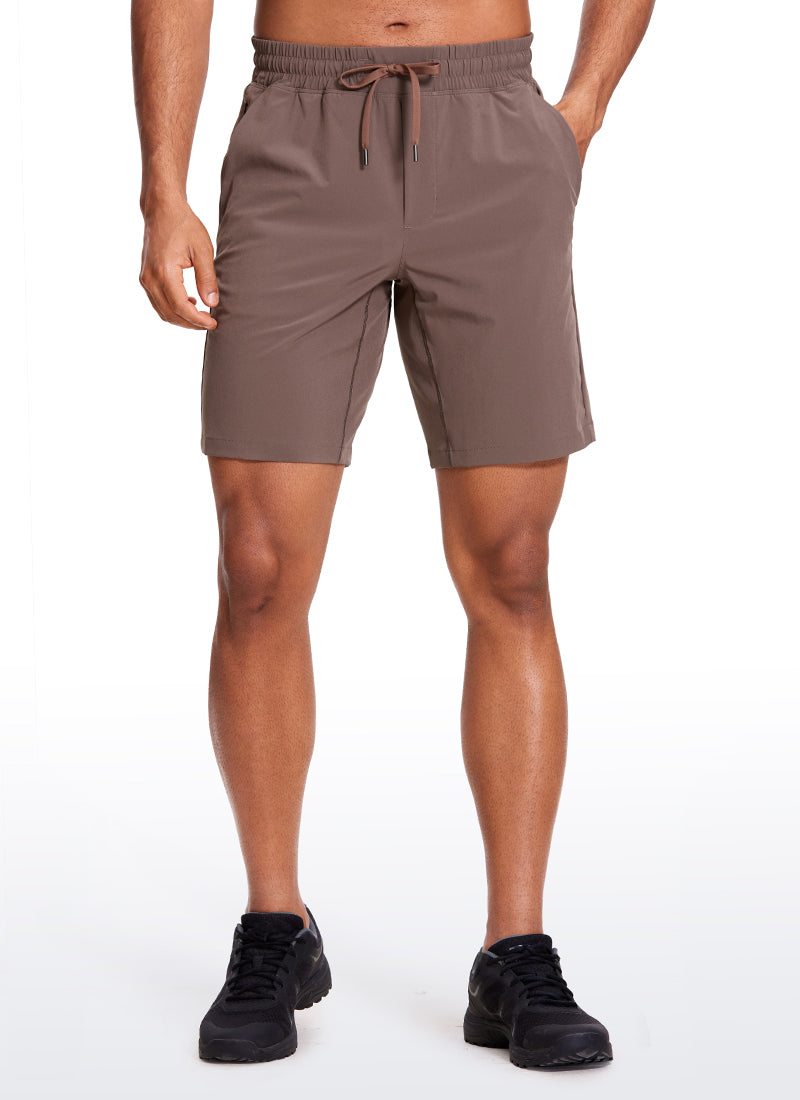 CRZ YOGA Men's Train Relaxed Fit Feathery-Fit Linerless Shorts 9