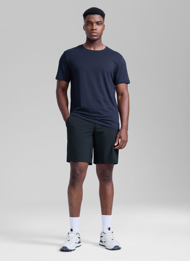 CRZ YOGA Men's Train Relaxed Fit Feathery-Fit Linerless Shorts 9'' True Navy