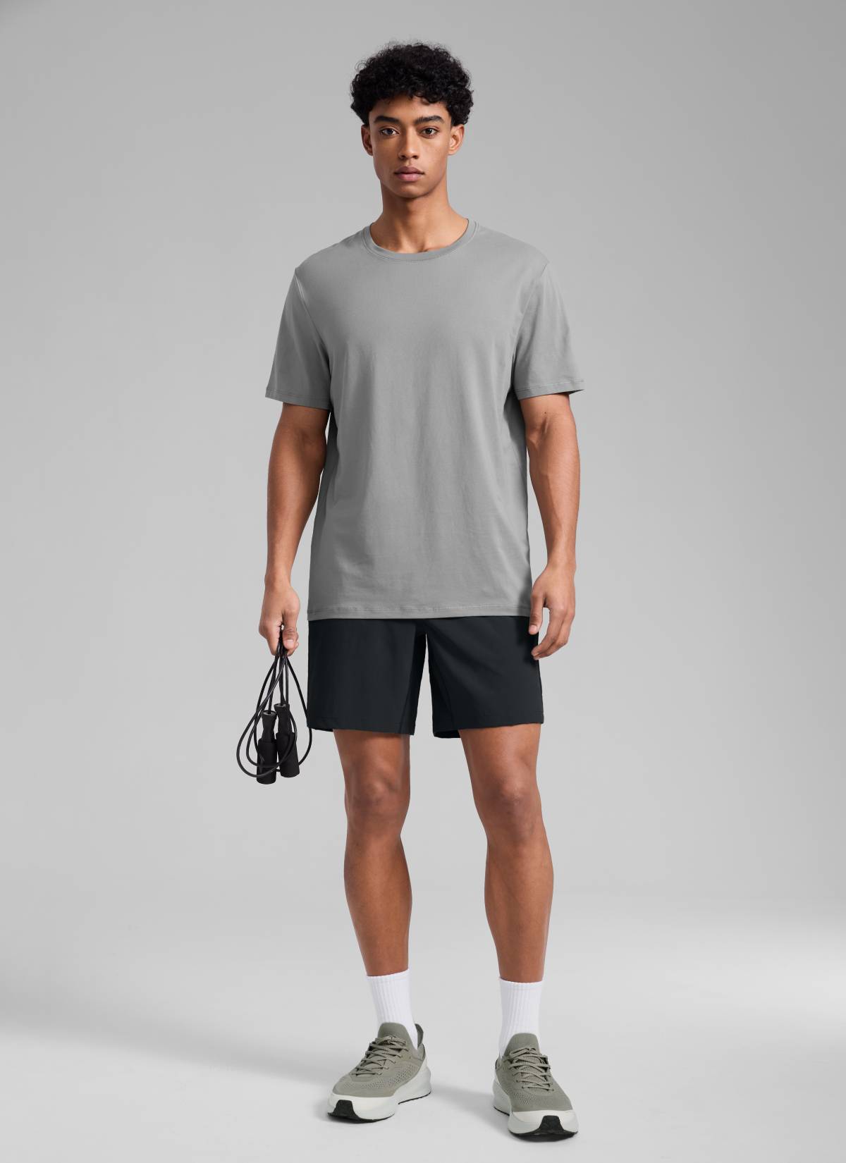 CRZ YOGA Men's Train Classic Fit Feathery-Fit Linerless Shorts 7