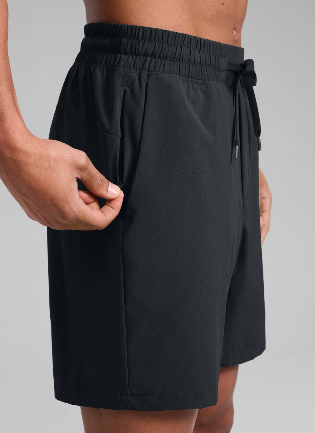 CRZ YOGA Men's Train Classic Fit Feathery-Fit Linerless Shorts 7