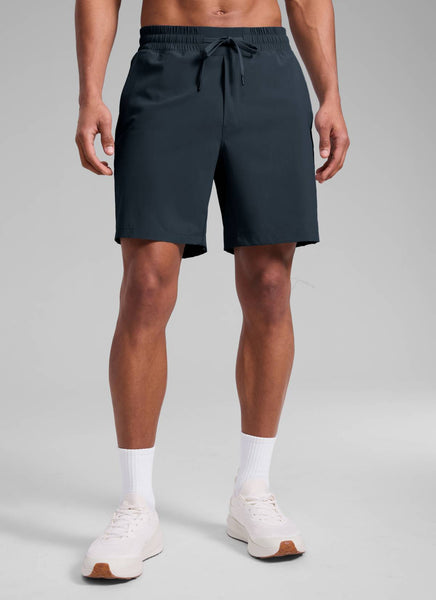 CRZ YOGA Men's Train Run Classic Fit Feathery-Fit Lined Shorts 7