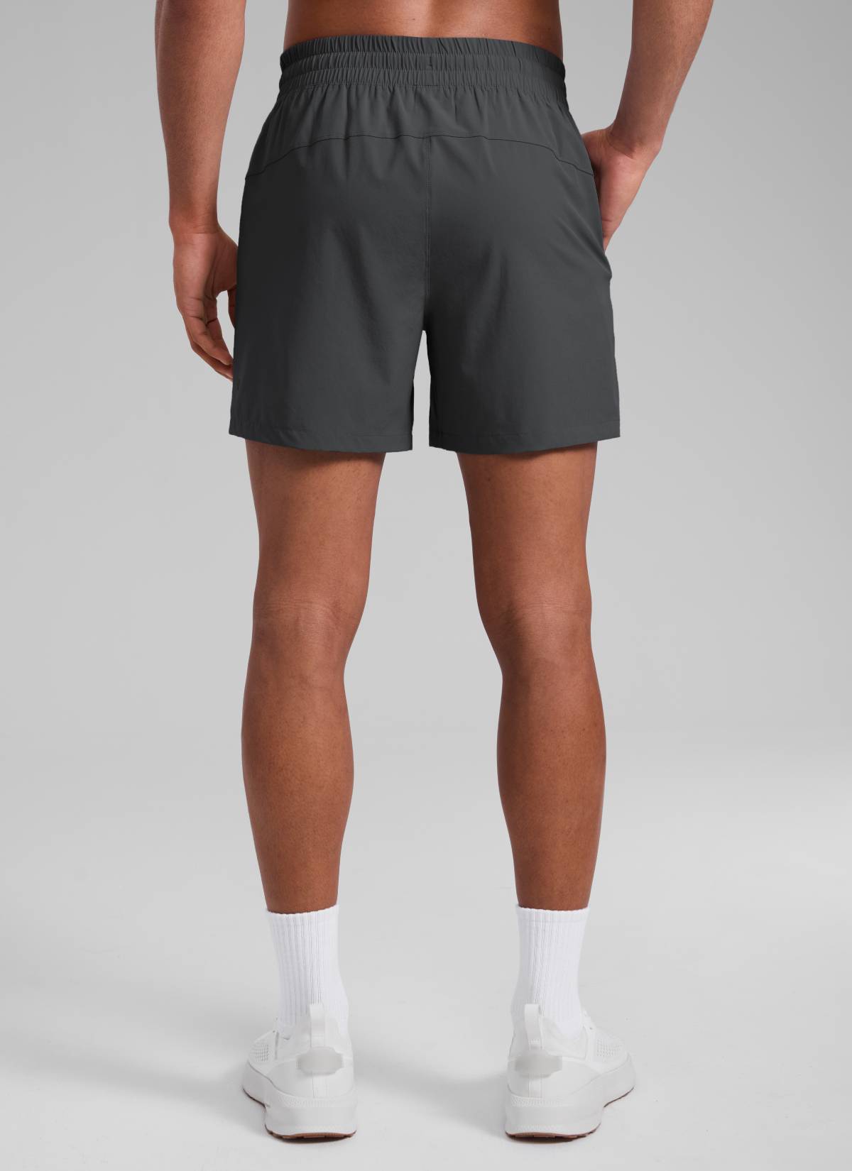 CRZ YOGA Men's Running Feathery-Fit Workout Linerless Shorts 5