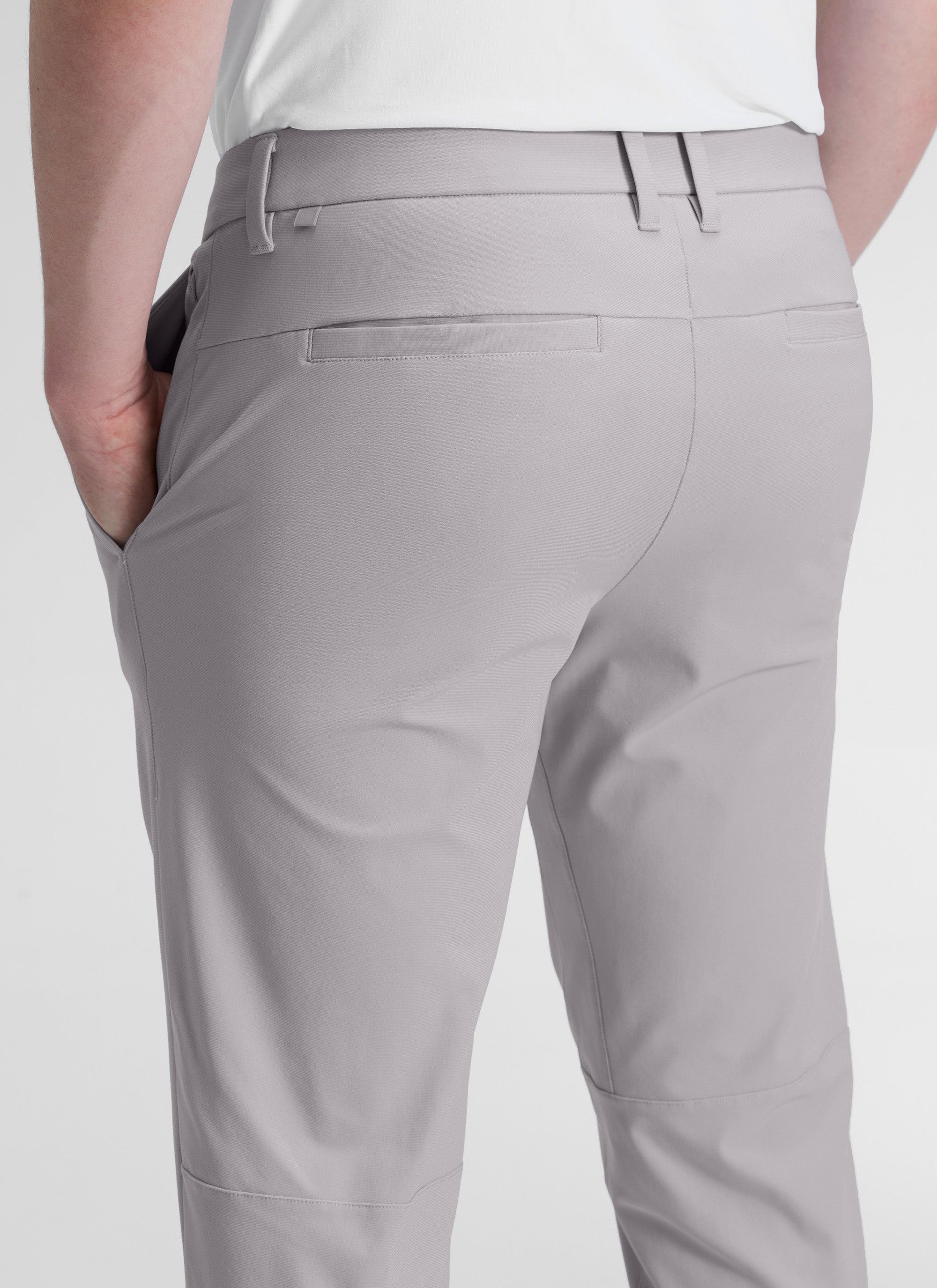 CRZ YOGA Mens Work Classic Fit All-Day Comfort Golf Pants Pockets