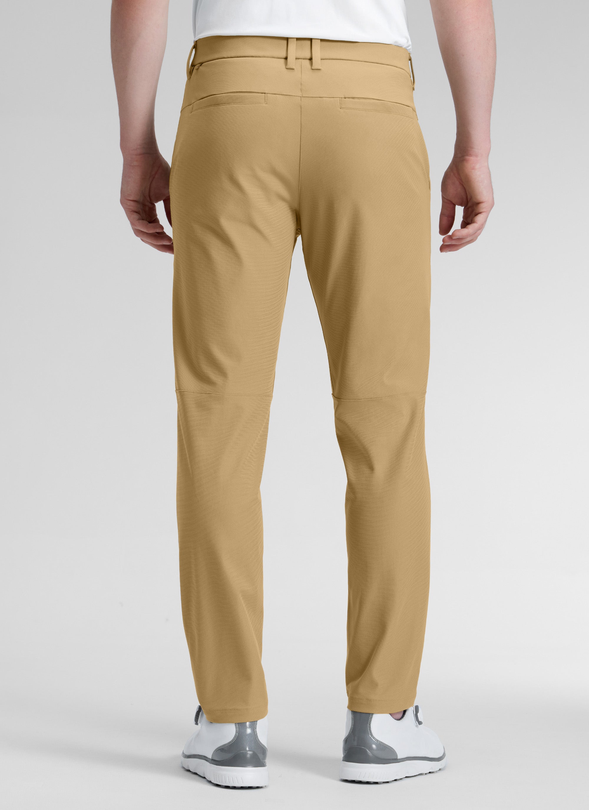 CRZ YOGA Mens Work Classic Fit All-Day Comfort Golf Pants Pockets