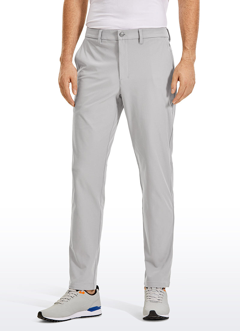 CRZ YOGA Mens Work Classic Fit All-Day Comfort Golf Pants Pockets