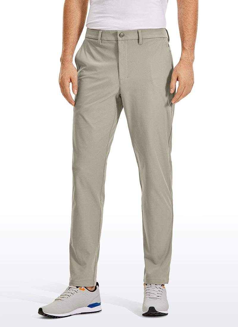 CRZ YOGA Mens Work Classic Fit All-Day Comfort Golf Pants Pockets