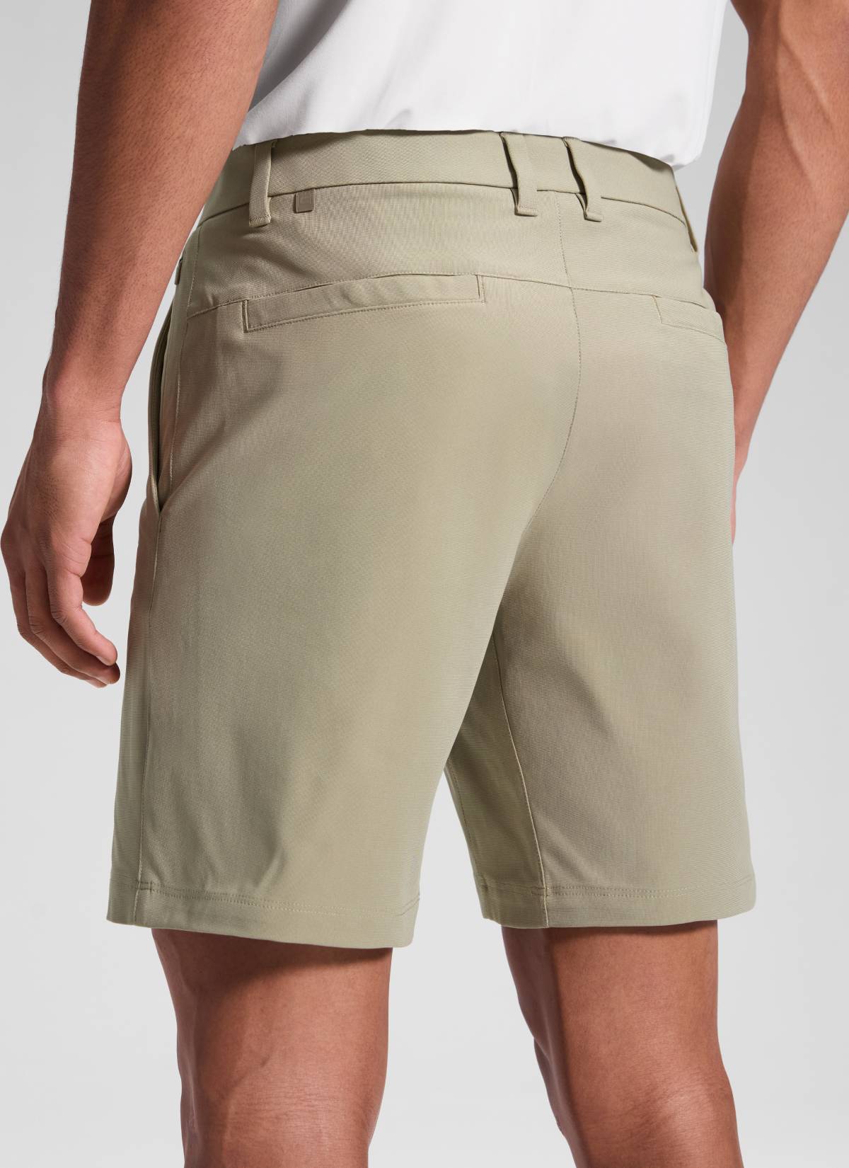 CRZ YOGA Men's Work Classic Fit All-Day Comfort Golf Shorts Pocket
