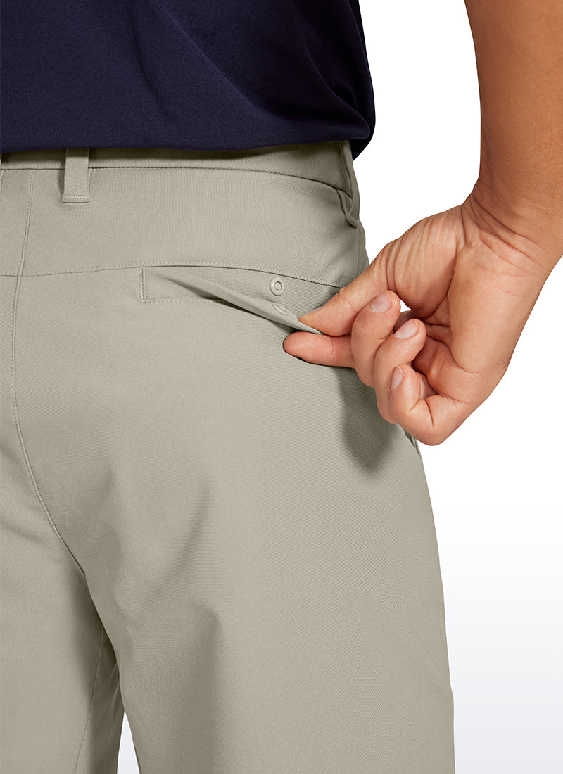 All-Day Comfy Golf Shorts with Pockets 9''