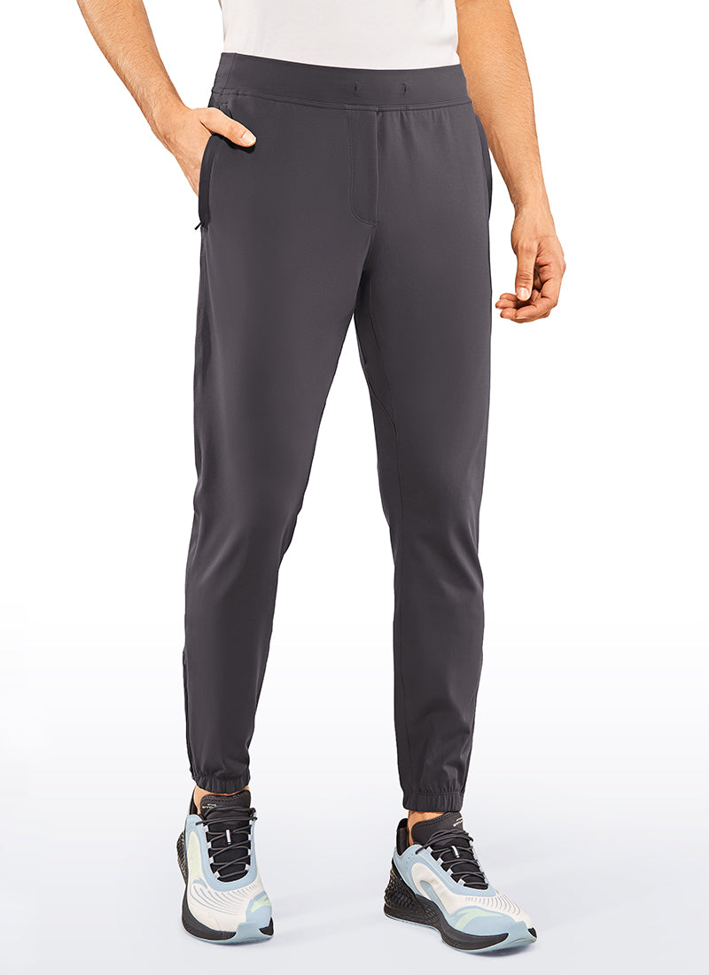 CRZ YOGA Men's Run Slim Fit On the Travel Joggers 30''- Ankle