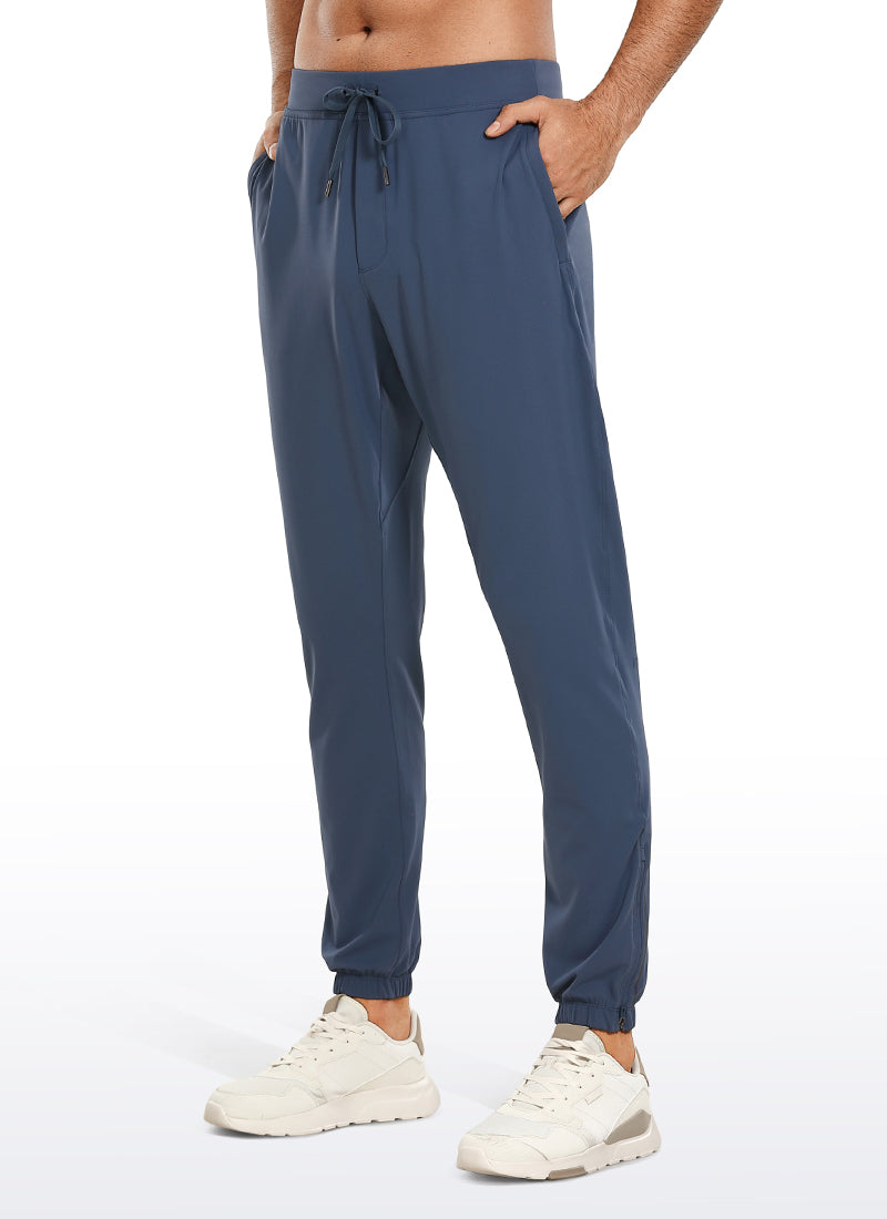 CRZ YOGA Men's Run Slim Fit On the Travel Joggers 32''- Ankle