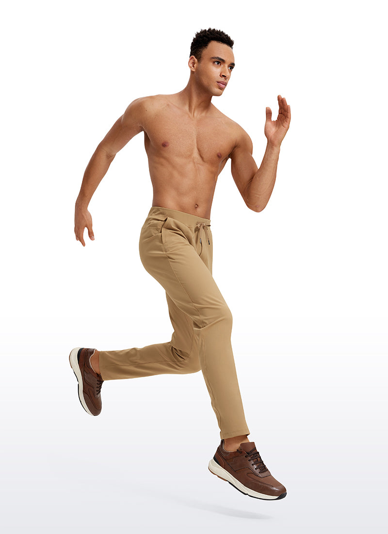 CRZ YOGA Men's Train Relaxed Fit On the Travel Pants 30'' – CRZ