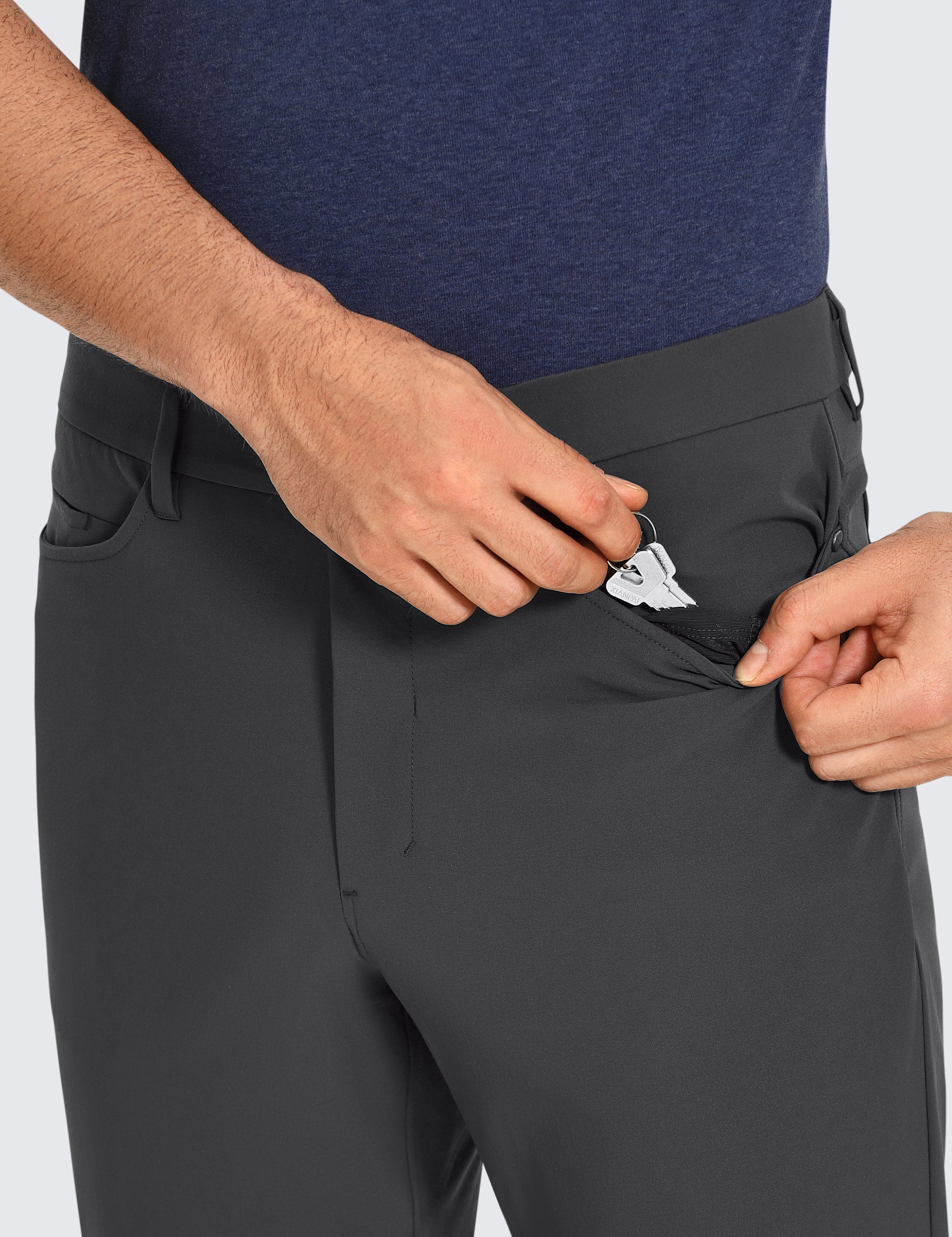 All-day Comfy Slim-Fit Golf Pants 32'' - 5-pockets