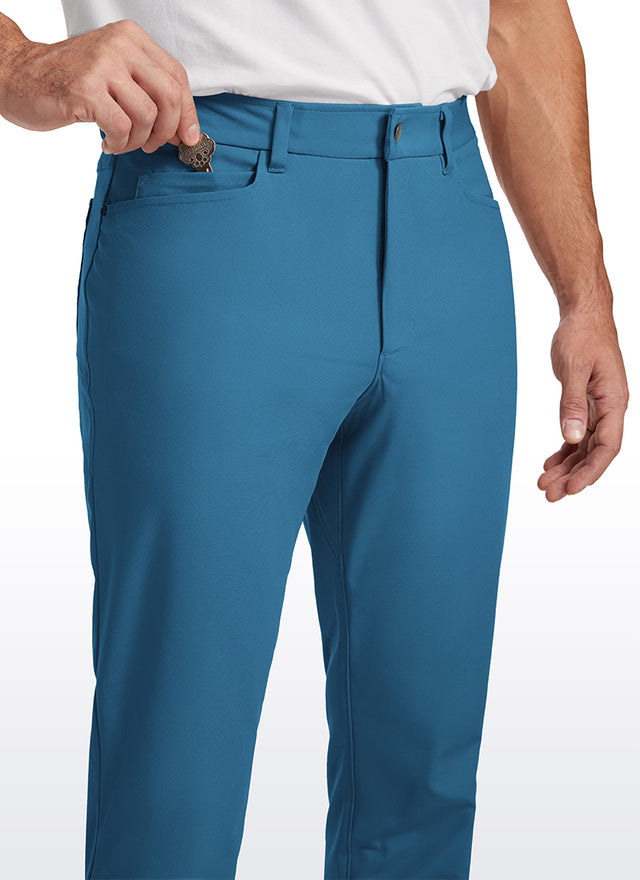 All-day Comfy Slim-Fit Golf Pants 32'' - 5-pockets