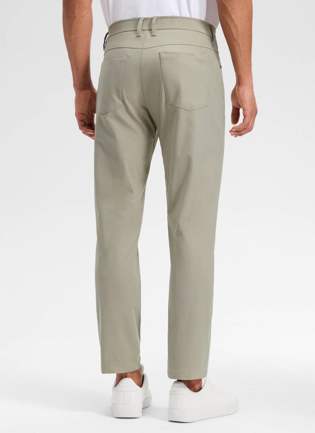 CRZ YOGA Mens Work Slim Fit All-Day Comfort Golf Pants 5 Pockets 30'' Khali Barley