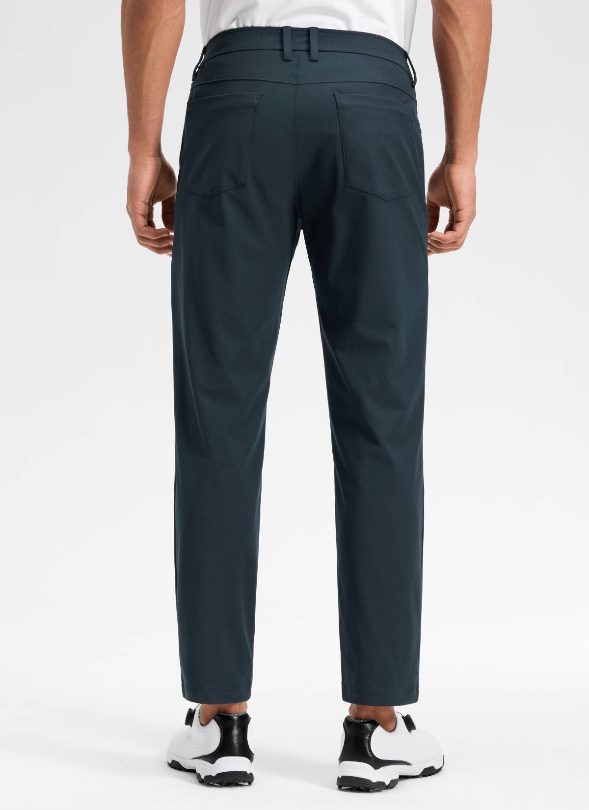 CRZ YOGA Mens Work Slim Fit All-Day Comfort Golf Pants 5 Pockets