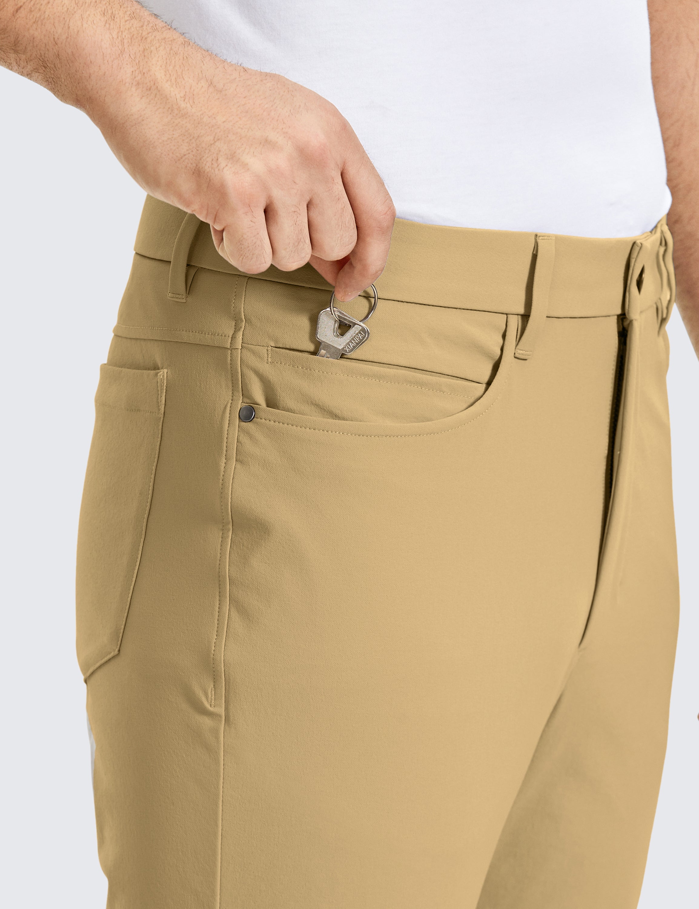 All-day Comfy Slim-Fit Golf Pants 32'' - 5-pockets