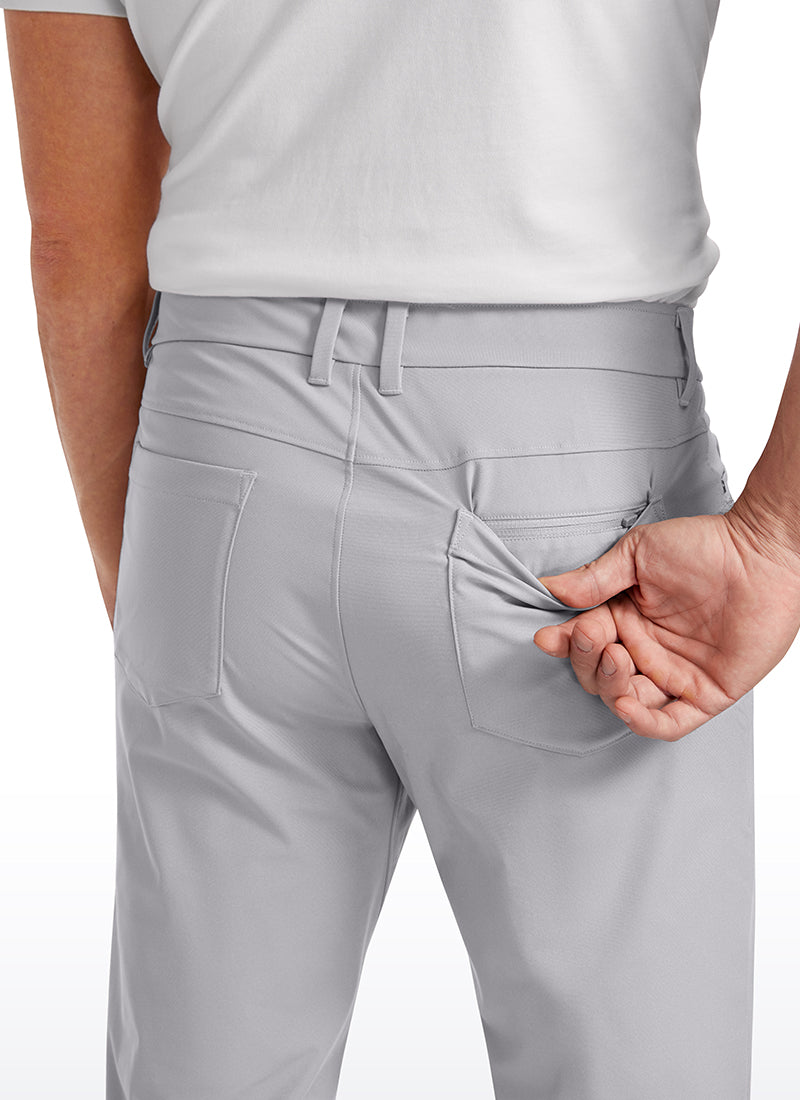 All-day Comfy Slim-Fit Golf Pants 32'' - 5-pockets