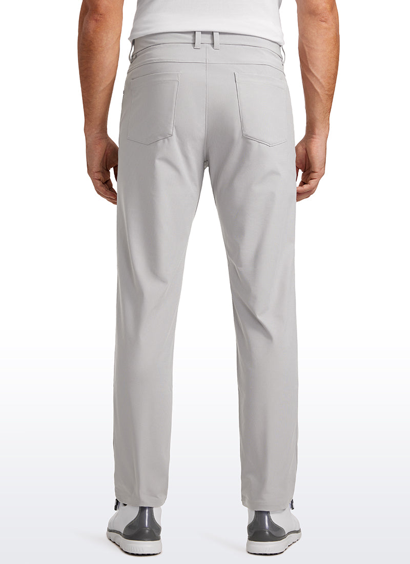 All-day Comfy Slim-Fit Golf Pants 34'' - 5-pockets