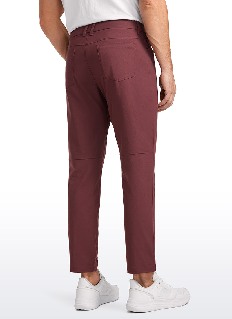 All-day Comfy Slim-Fit Golf Pants 34'' - 5-pockets