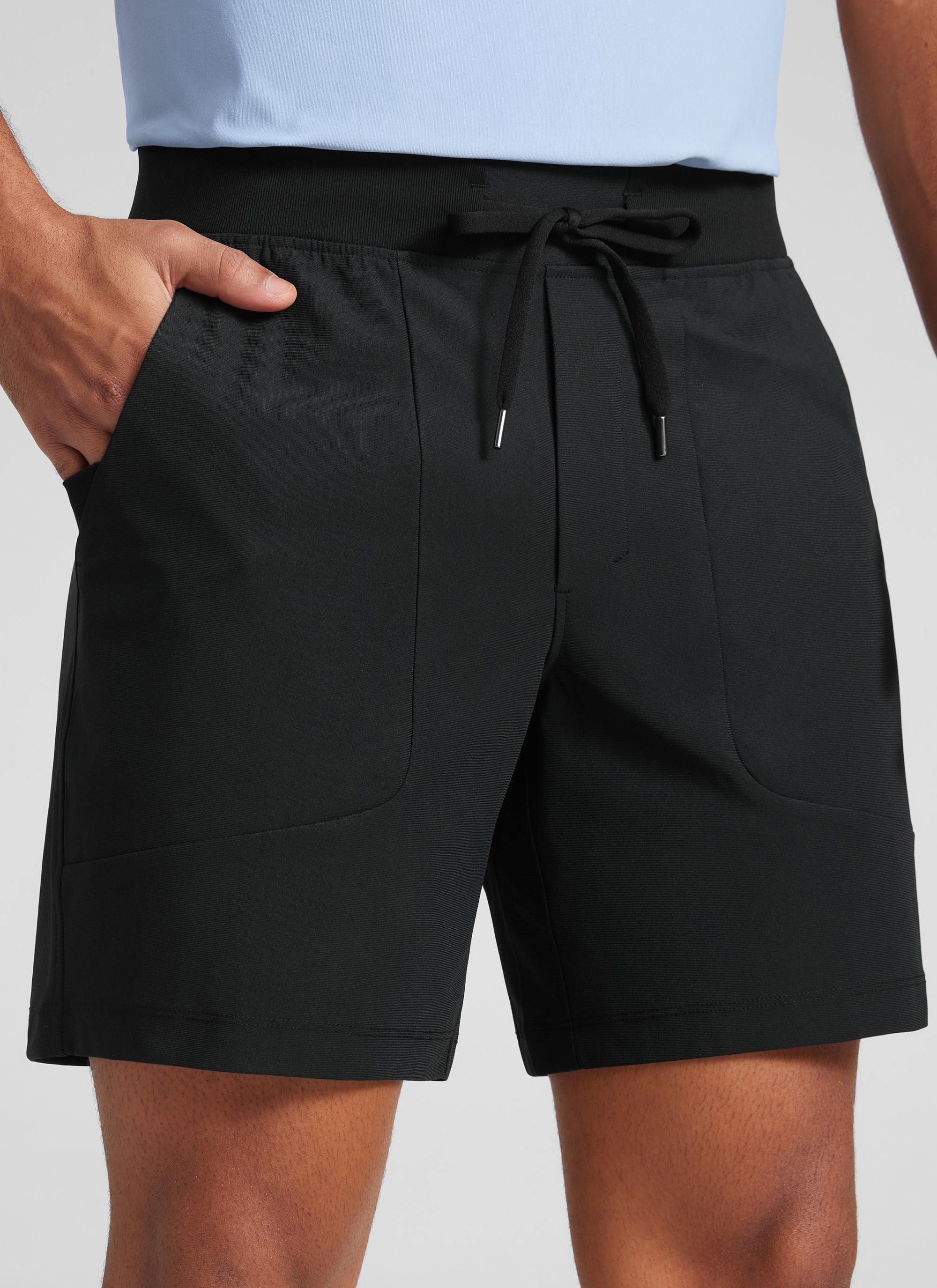 CRZYOGA Men All Day Comfy Golf Casual Shorts 7