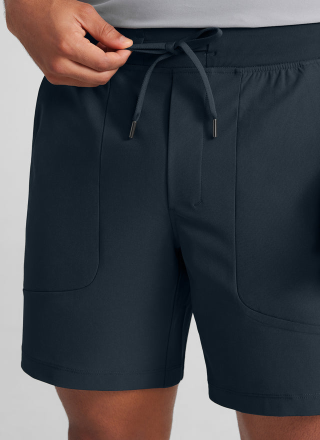 CRZYOGA Men All Day Comfy Golf Casual Shorts 7