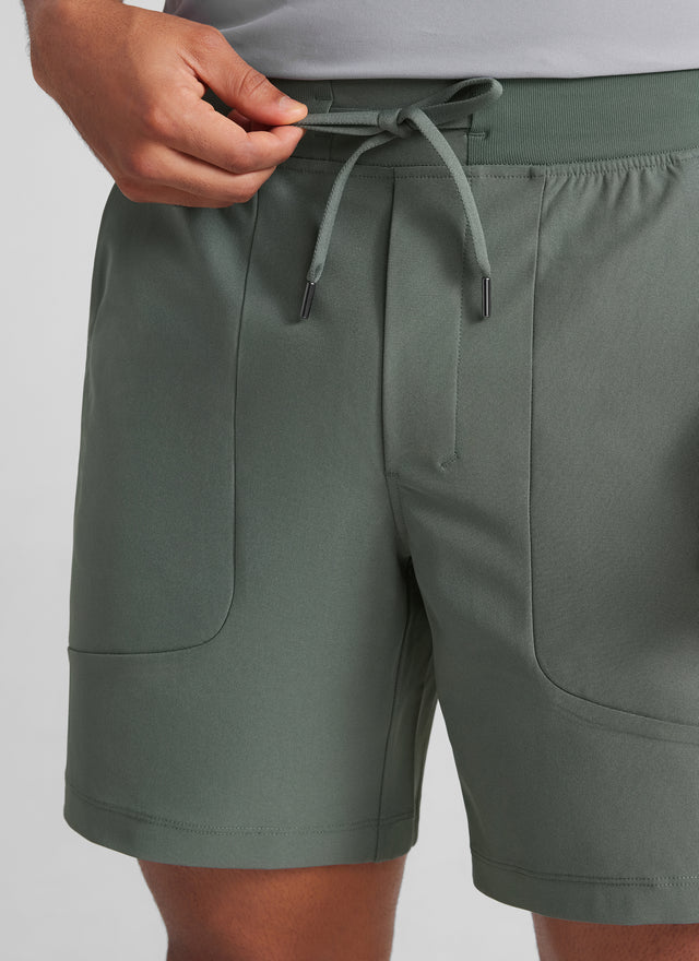 CRZYOGA Men All Day Comfy Golf Casual Shorts 7