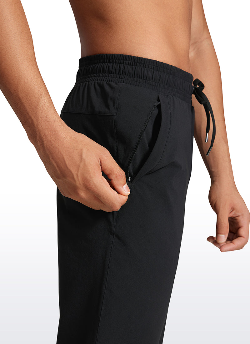 Lightweight Joggers Zip Pockets 29''