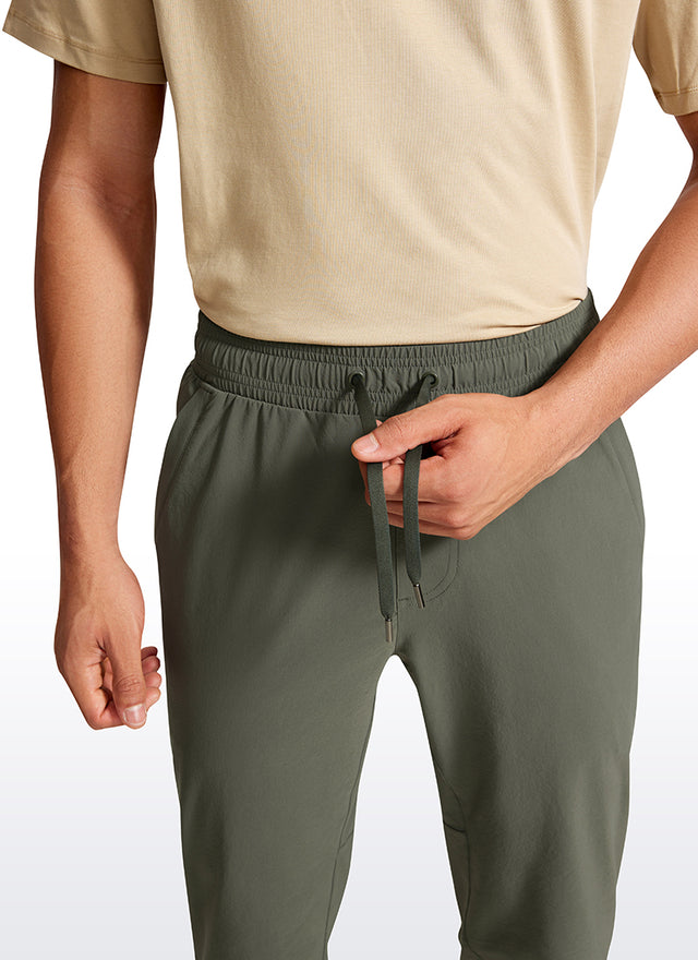 Lightweight Joggers Zip Pockets 29''