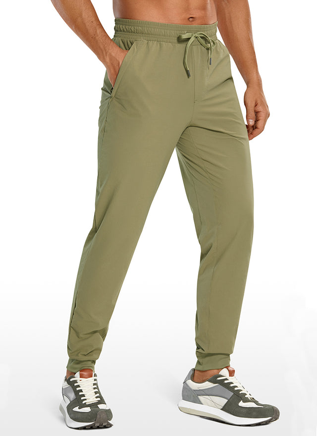 Lightweight Joggers Zip Pockets 29''