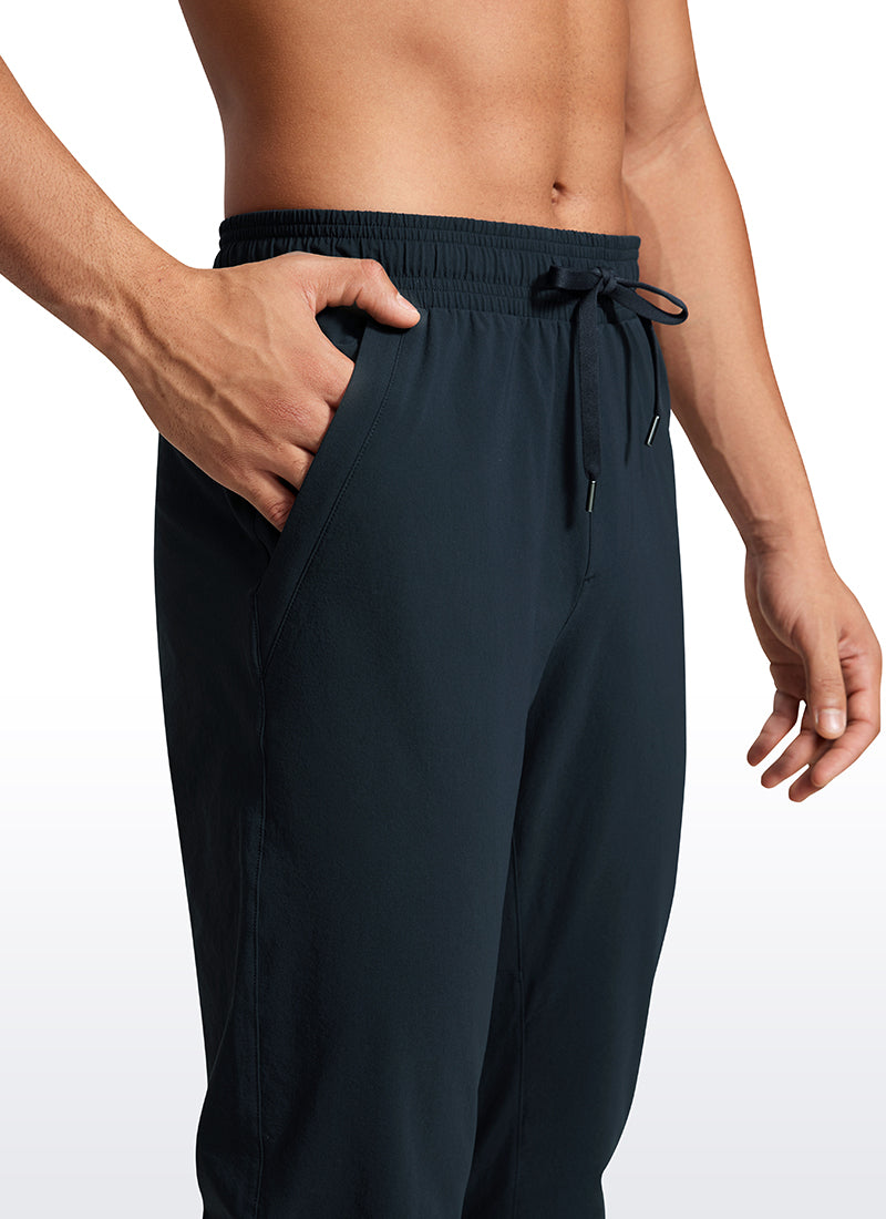 Lightweight Joggers Zip Pockets 29''