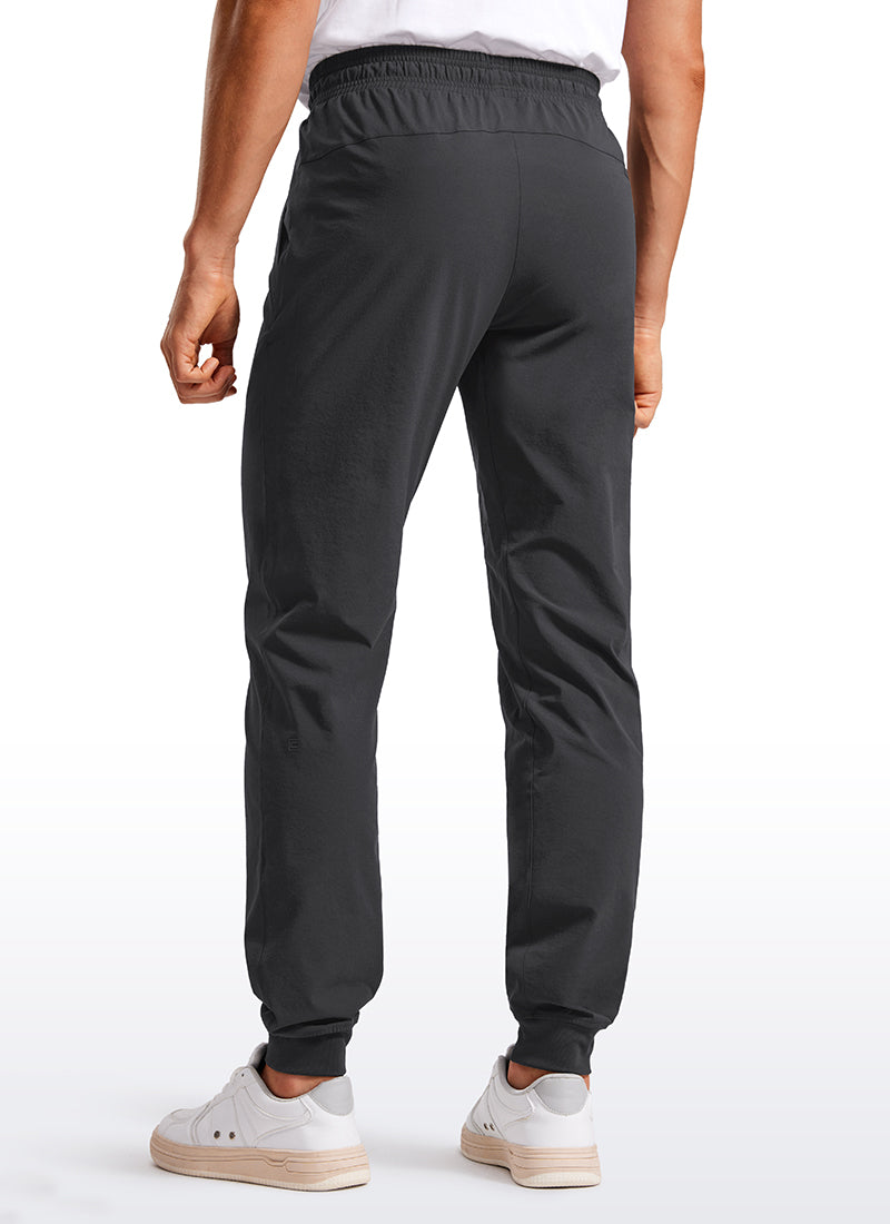 Lightweight Water Resistant Athletic Joggers with Zip Pockets 31