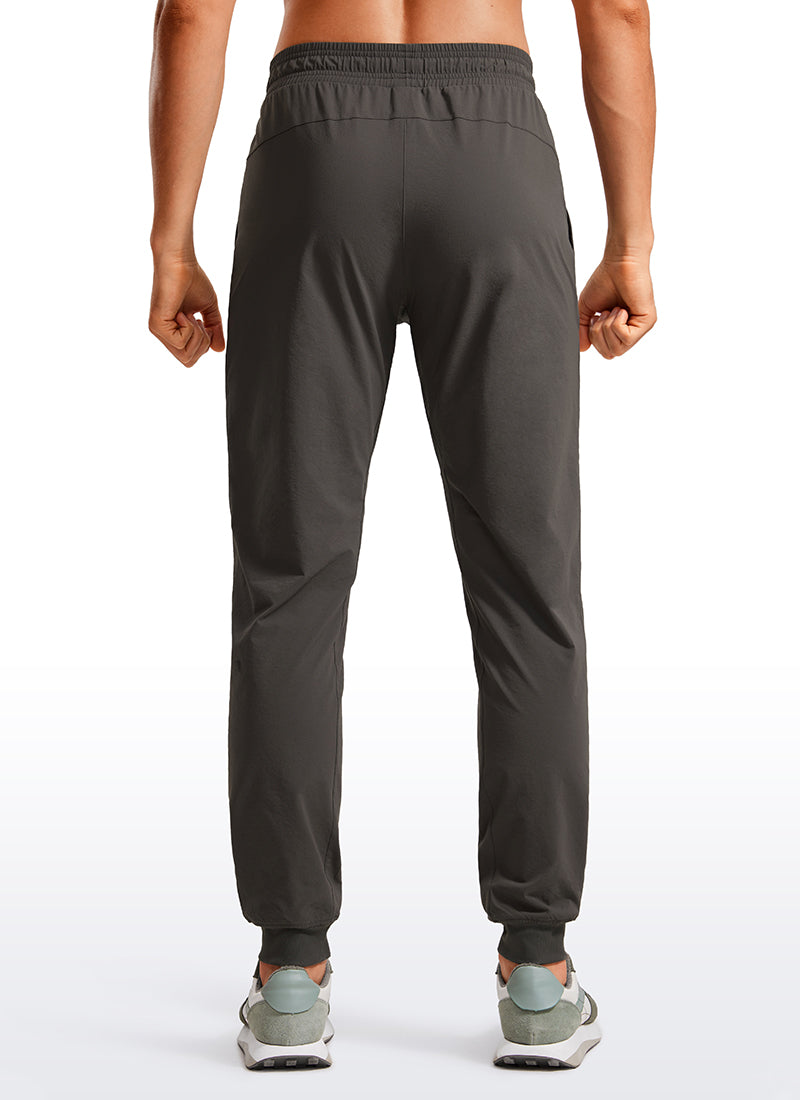 Lightweight Water Resistant Athletic Joggers with Zip Pockets 31