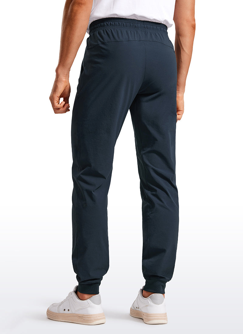 Lightweight Water Resistant Athletic Joggers with Zip Pockets 31