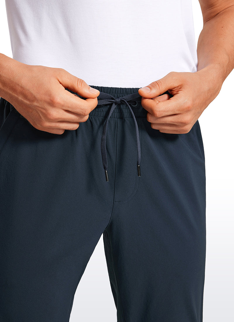 Lightweight Water Resistant Athletic Joggers with Zip Pockets 31