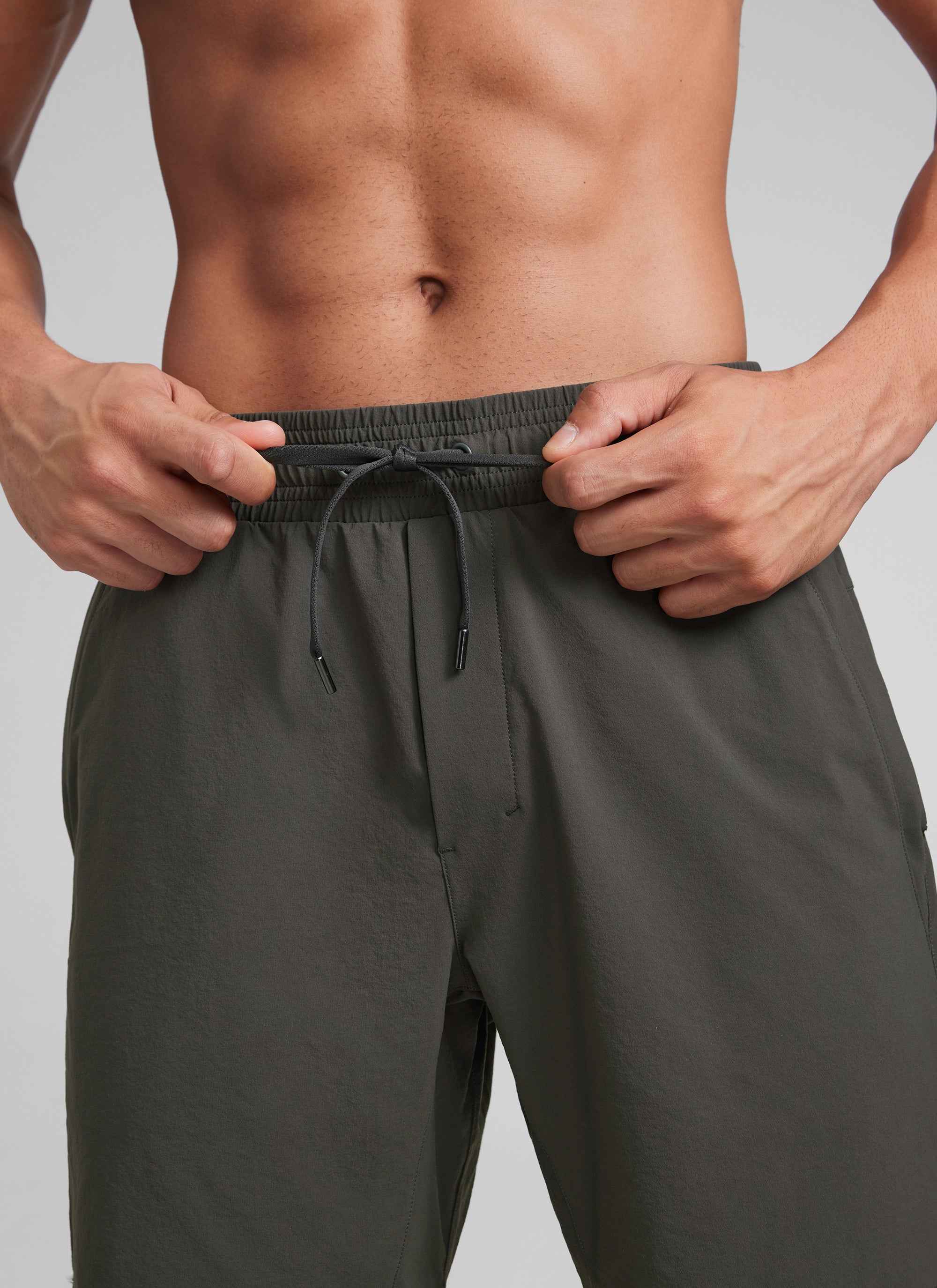 CRZ YOGA Men‘s Workout Water Resistant Short 7