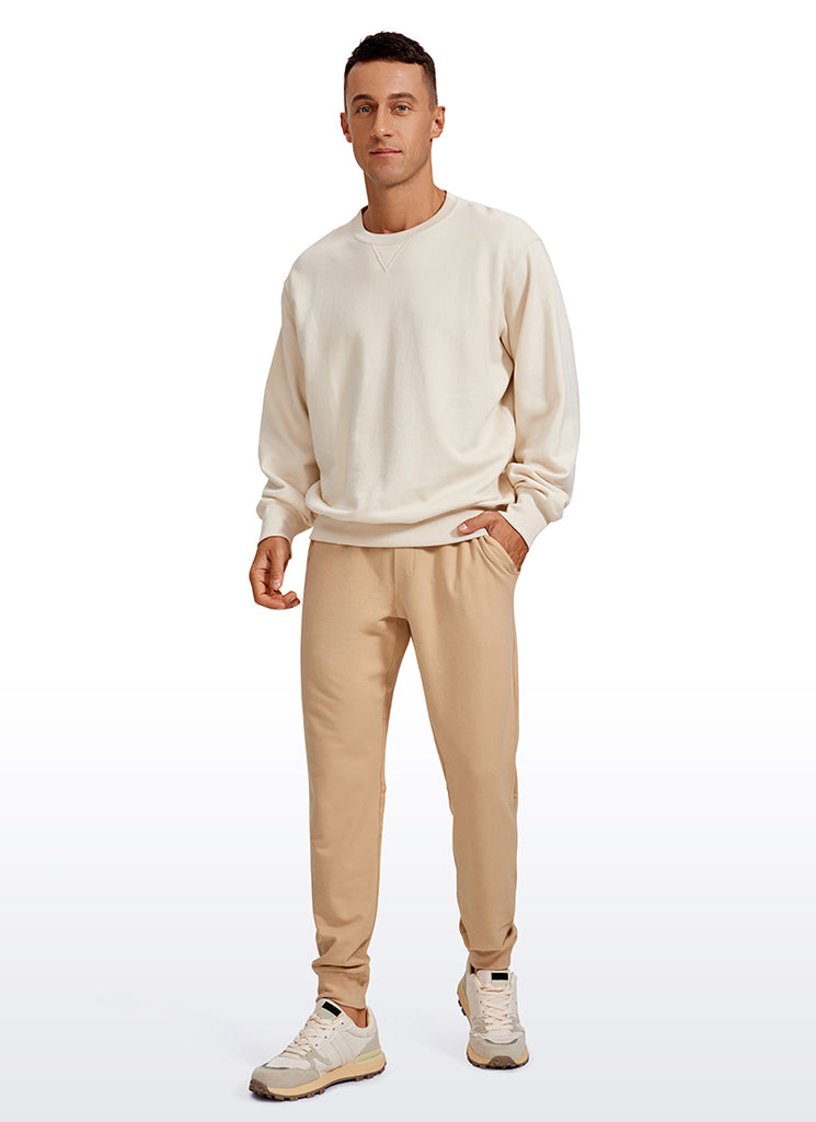 CRZ YOGA Men's Lounge Workout  Amenity Jogger Sweatpants Pockets 29'' Gully