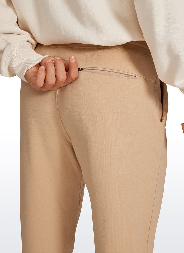 CRZ YOGA Men's Lounge Workout  Amenity Jogger Sweatpants Pockets 29'' Gully