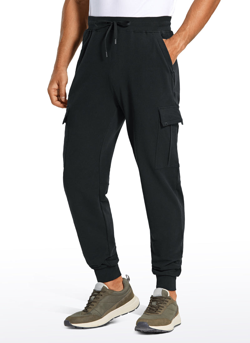 Stretch Classic-Fit Sweatpants with Multi Pockets 29