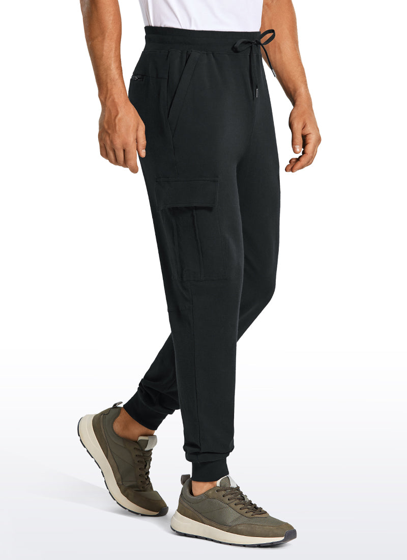 Stretch Classic-Fit Sweatpants with Multi Pockets 29