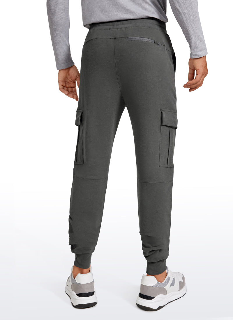 Stretch Classic-Fit Sweatpants with Multi Pockets 29