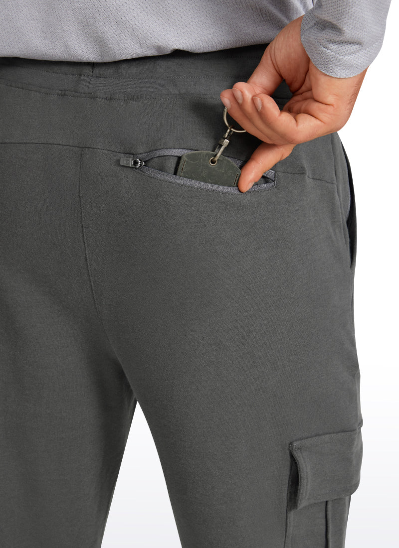 Stretch Classic-Fit Sweatpants with Multi Pockets 29