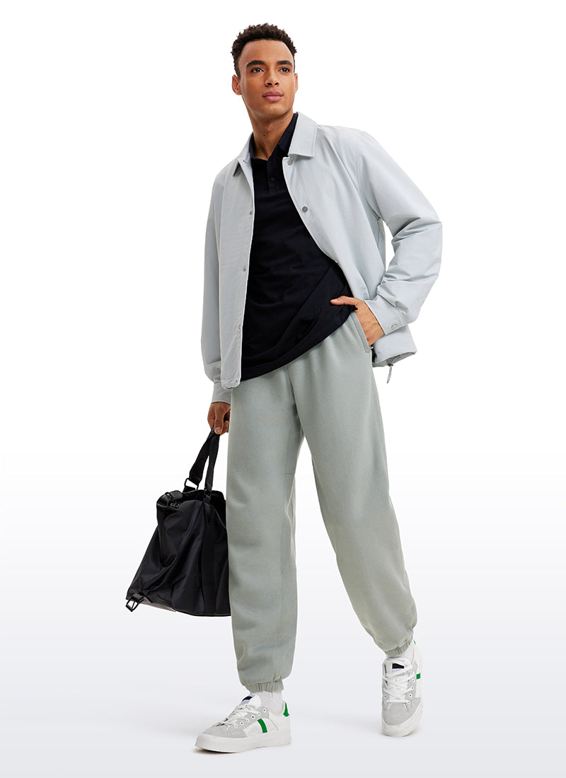 Cotton Fleece Sweatpants with Pockets 32''