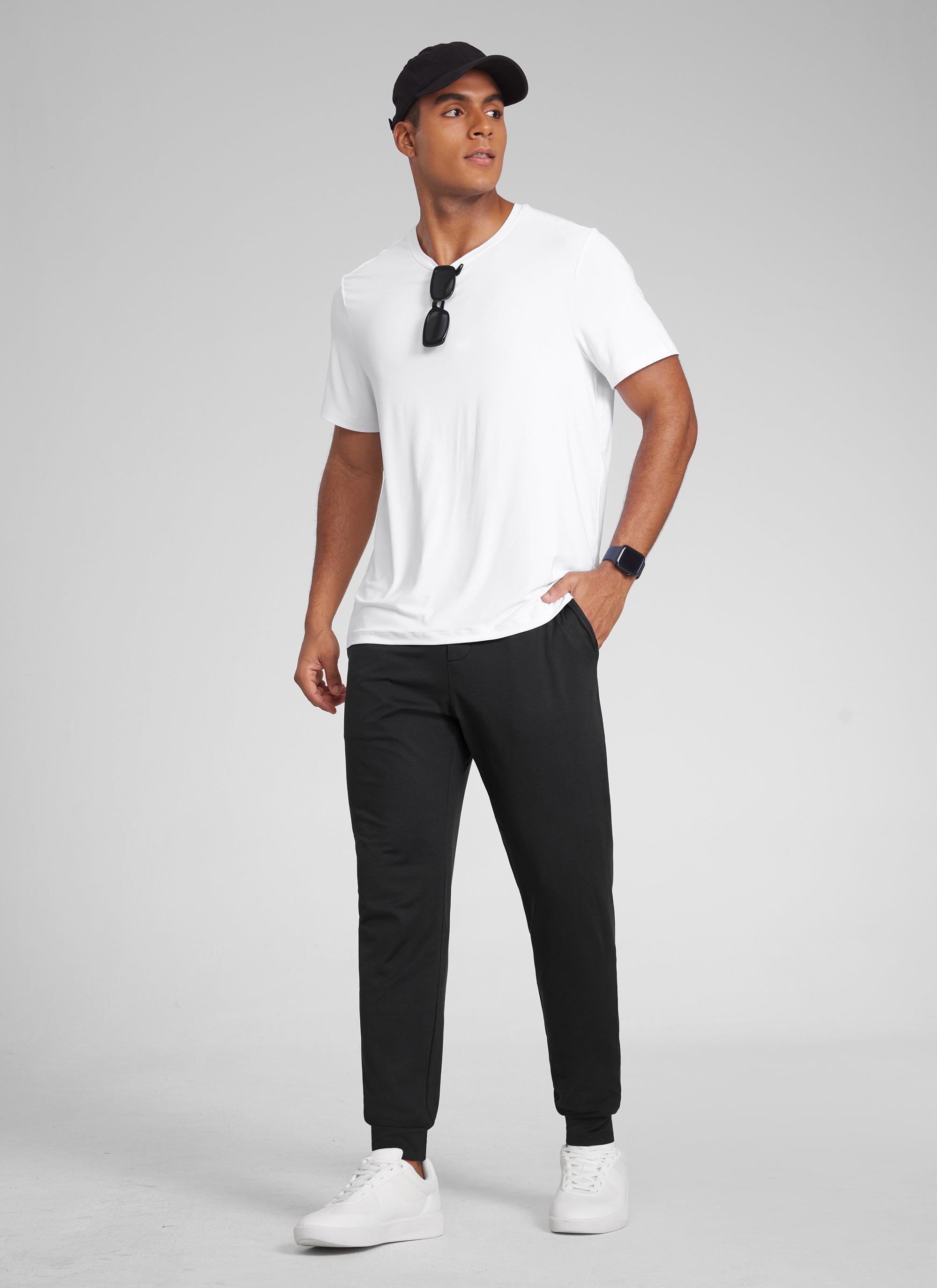 CRZ YOGA Mens Cloud Jersey Joggers 29