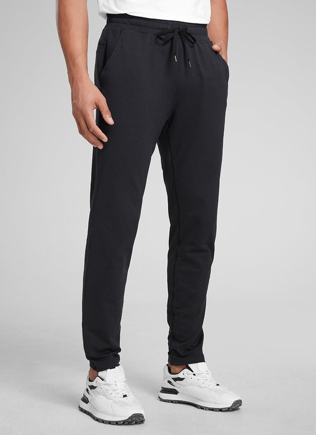 CRZ YOGA Mens' Open Bottom Lightweight Sweatpants 30