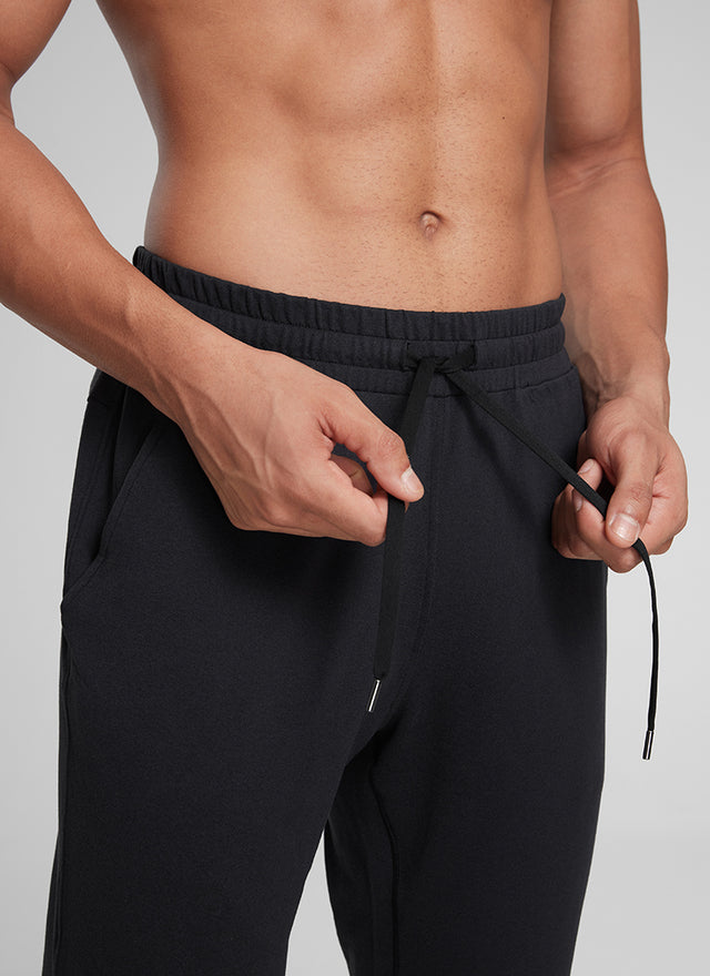CRZ YOGA Mens' Open Bottom Lightweight Sweatpants 30