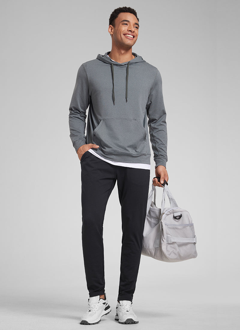 CRZ YOGA Mens' Open Bottom Lightweight Sweatpants 30