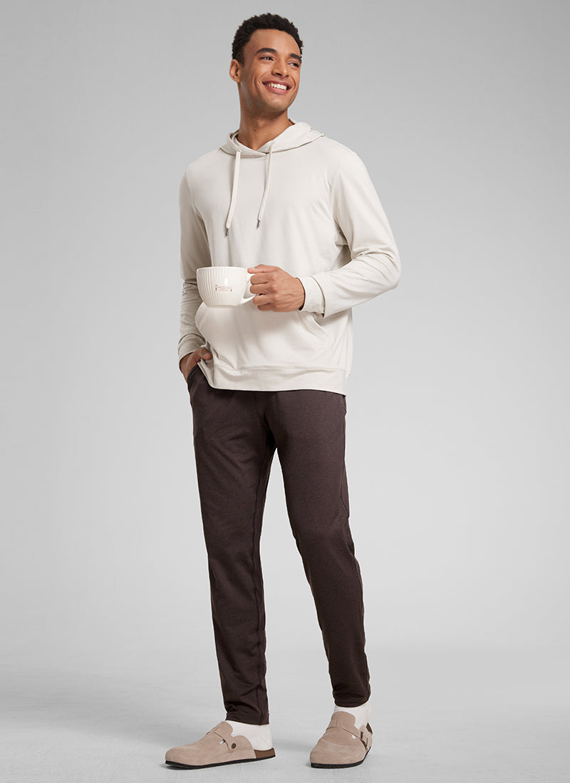 CRZ YOGA Mens' Open Bottom Lightweight Sweatpants 30