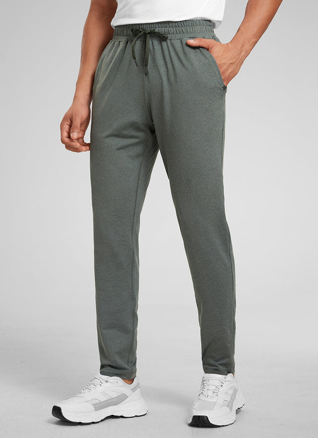 CRZ YOGA Mens' Open Bottom Lightweight Sweatpants 30