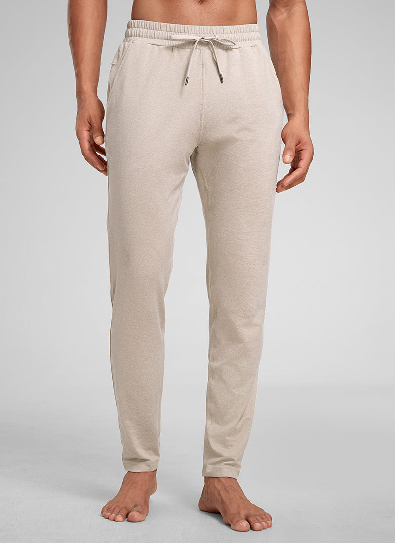 CRZ YOGA Mens' Open Bottom Lightweight Sweatpants 30